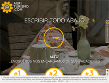 Tablet Screenshot of es.agriturismo.com