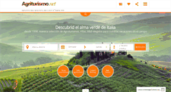 Desktop Screenshot of es.agriturismo.net