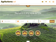 Tablet Screenshot of es.agriturismo.net