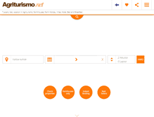 Tablet Screenshot of fi.agriturismo.net